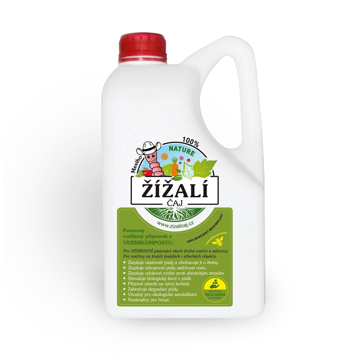 Žížalí čaj půdní biostimulant hnojivo 2026